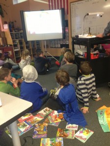 Author Presentation to Second Grade Book Lovers