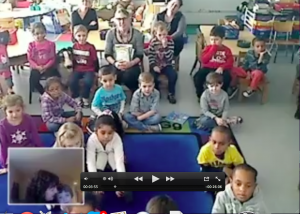 Skype in the Classroom students