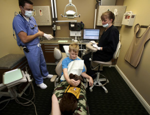 Dogs in the Dentist Office