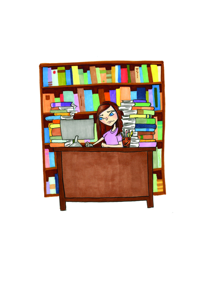 girl-power librarian