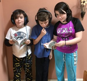 Recording new Children's audiobook