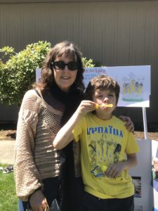 Mom-son author school visits